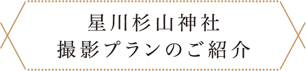 星川杉山神社 撮影プランのご紹介